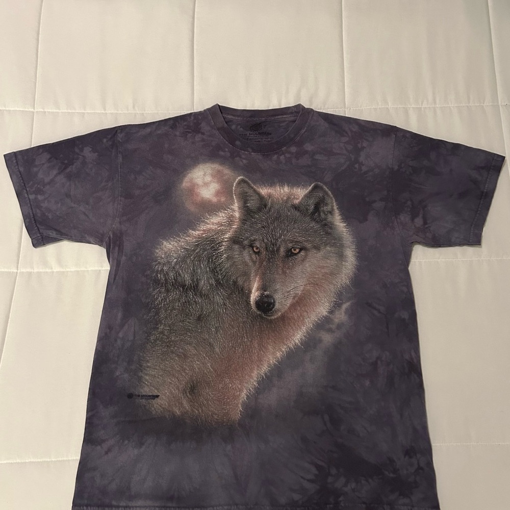 The Mountain Wolf Graphic T-Shirt 2014 Collin Bogle Tie Dye Size Large